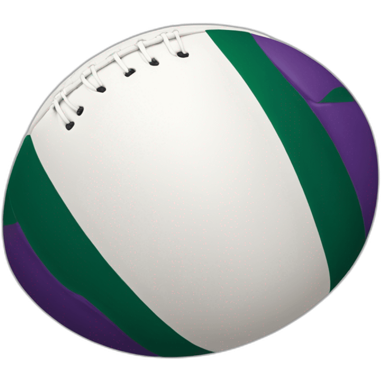 Rugby ball emoji