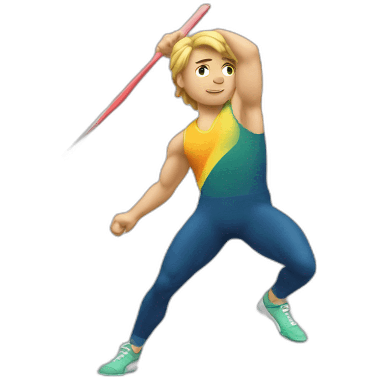 Javelin thrower emoji