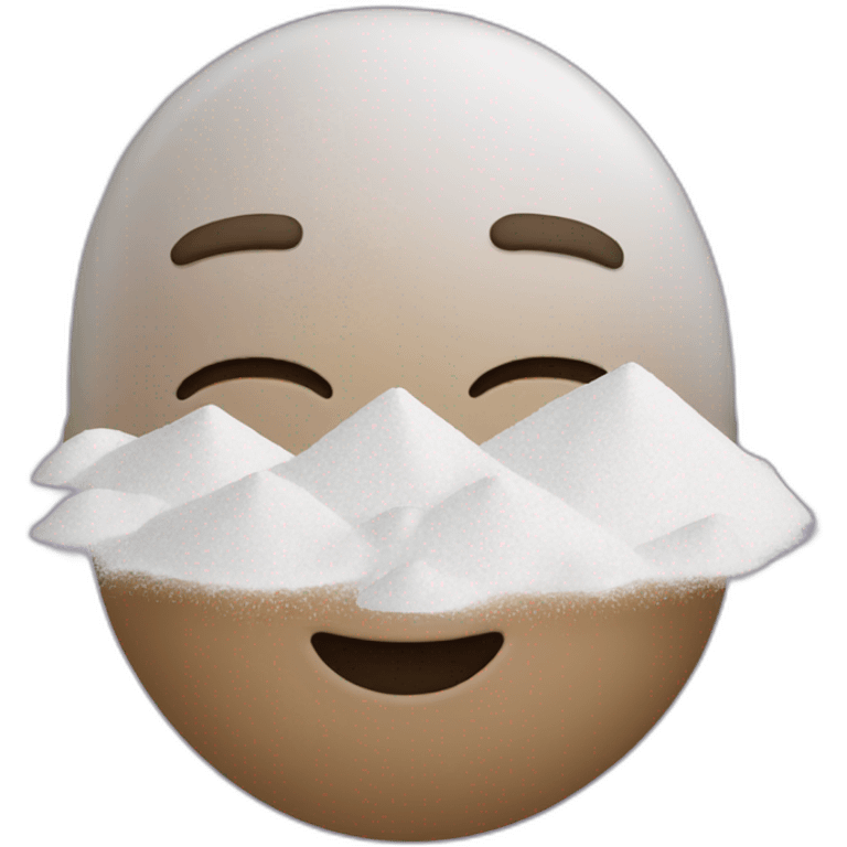 powder withe emoji