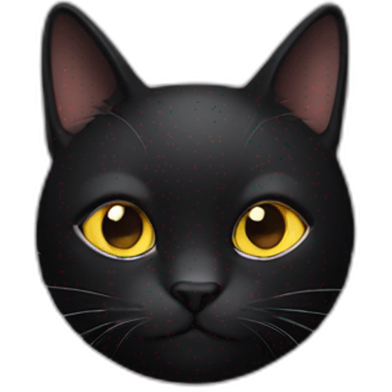 The Black Cat emoji