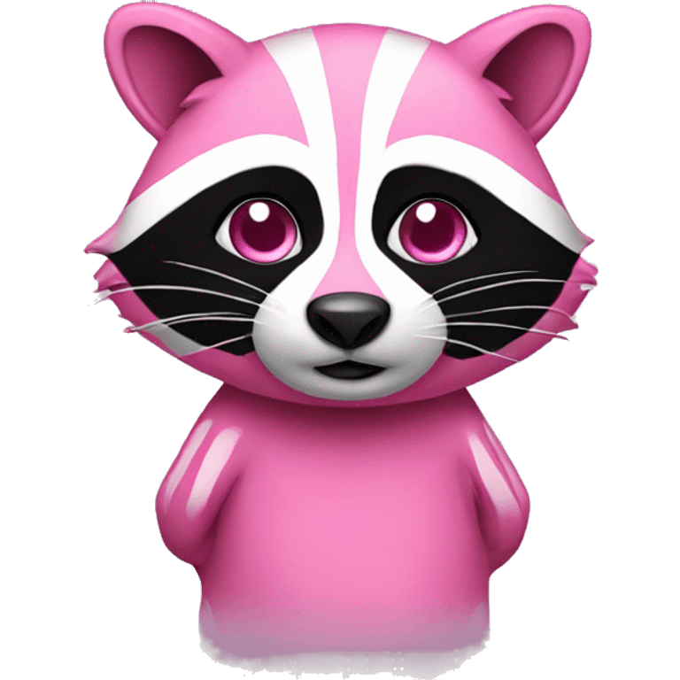 Pink Raccoon  emoji