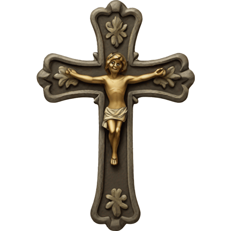 antique cross emoji