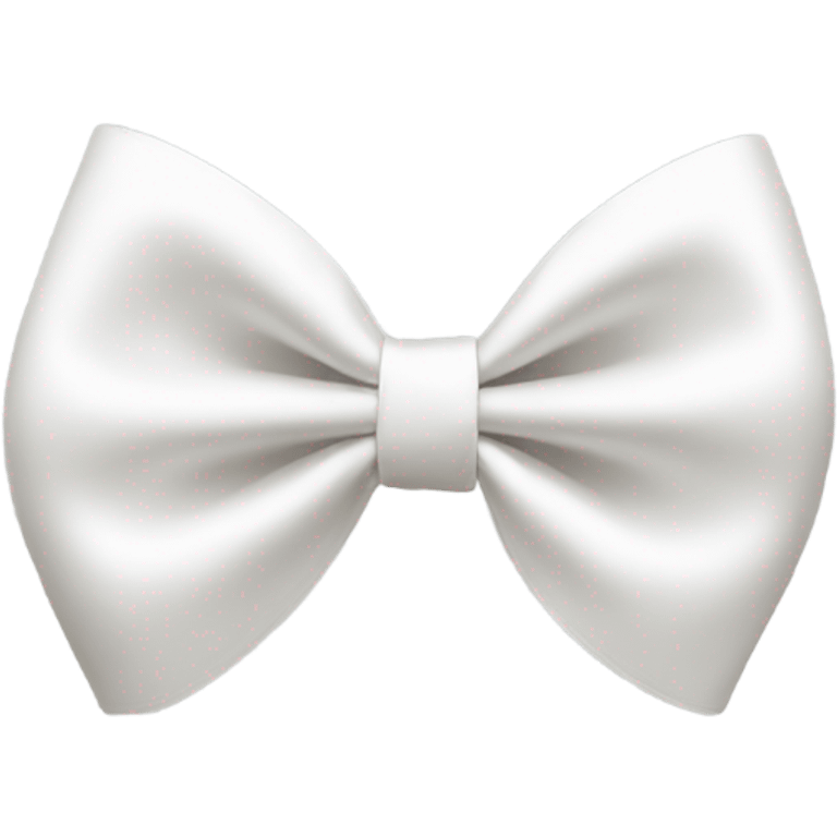 white bow emoji