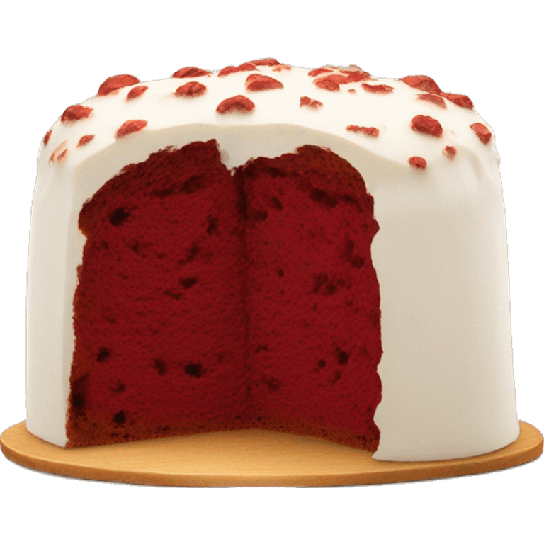 Red velvet panettone  emoji