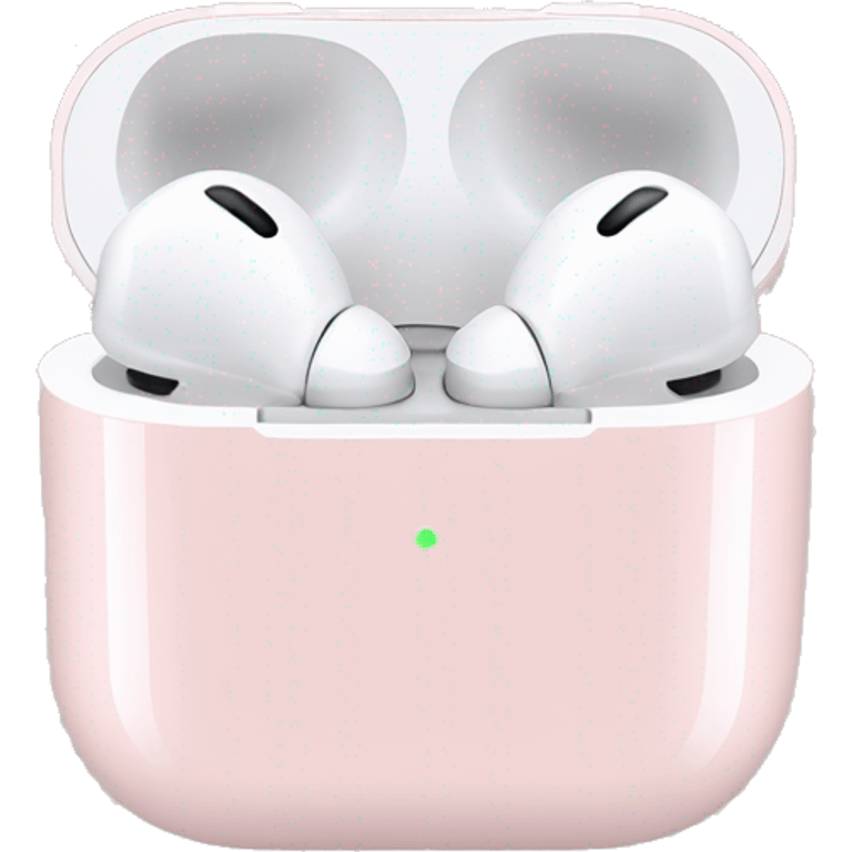 light pink AirPods Pro 2  emoji