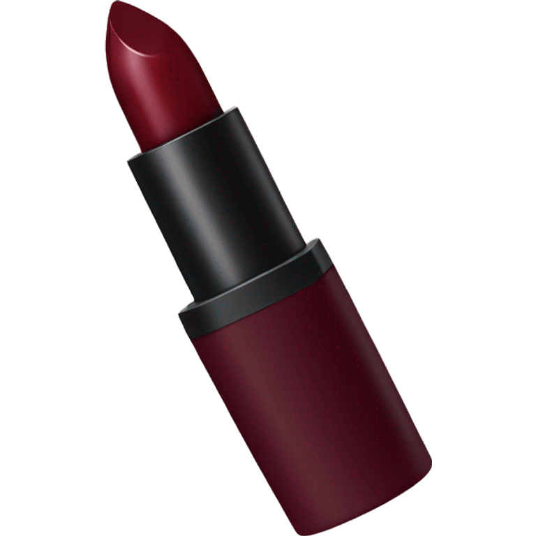 Burgundy fancy lipstick emoji