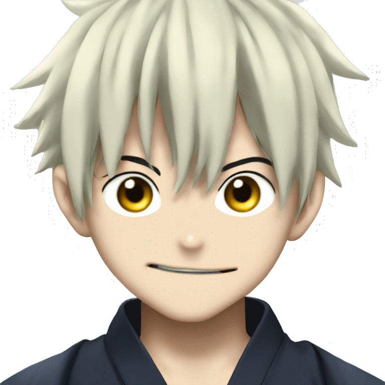 Satoru gojo from jujutsu kaisen winking emoji