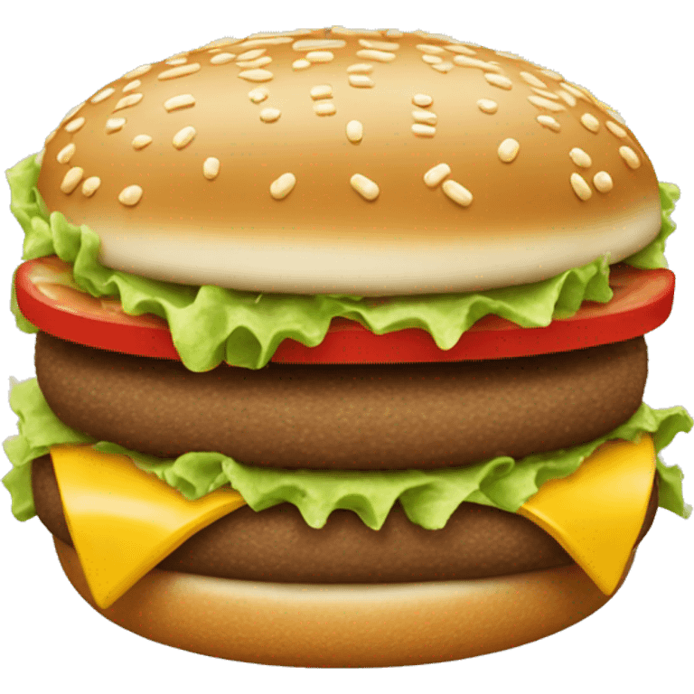 mcdonald’s bigmac emoji