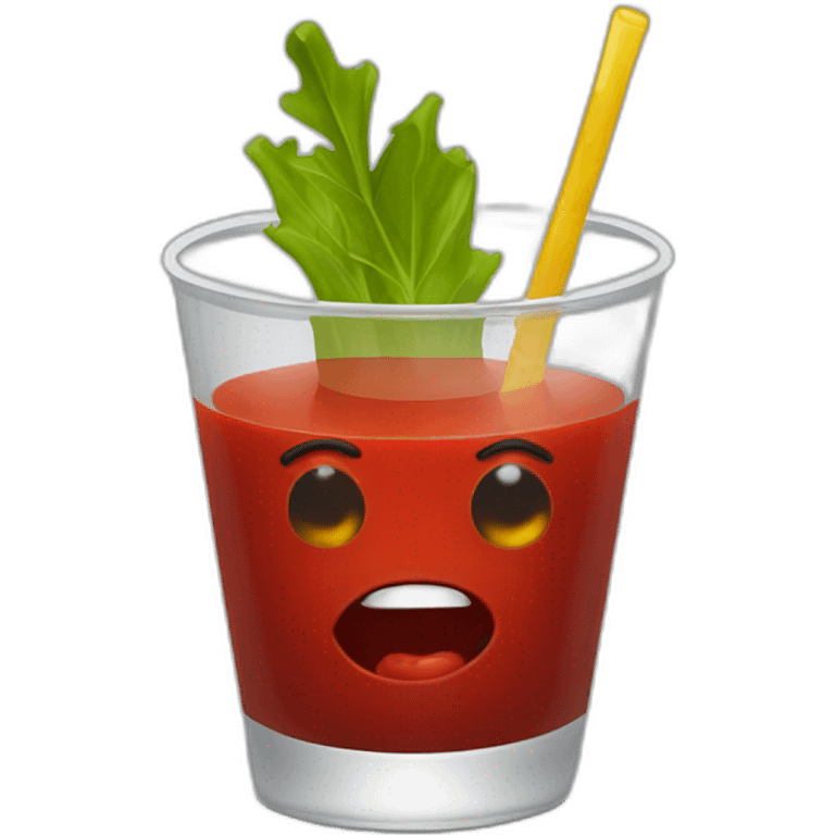 Bloody mary emoji