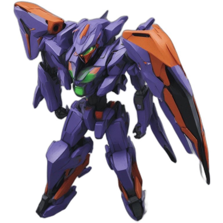 Evangelion Eva 02 mecha emoji