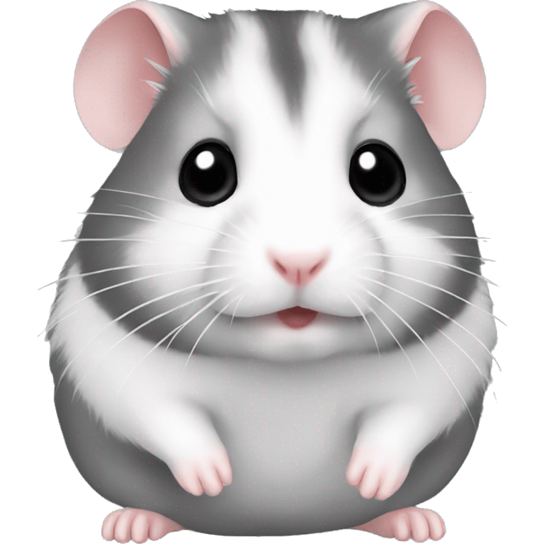 gray dwarf hamster emoji