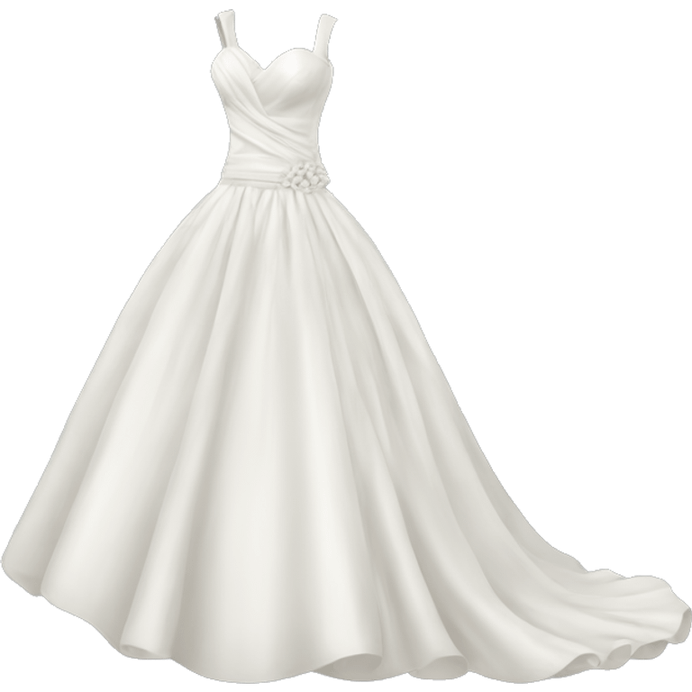 A wedding dress emoji