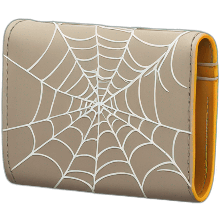 open wallet spiderweb emoji