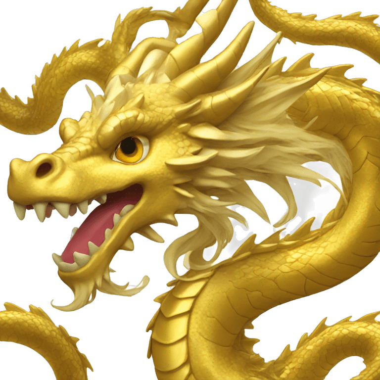 gold dragon emoji