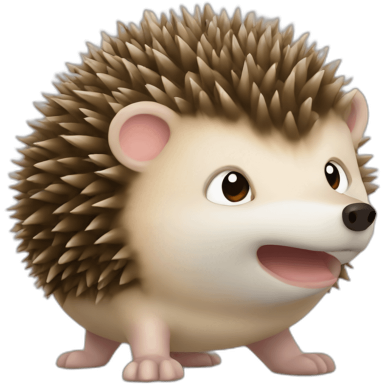 Knuckle hedgehog emoji