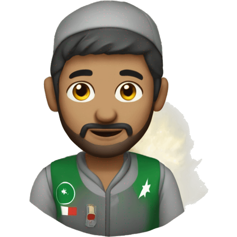 algerian man in the moon emoji