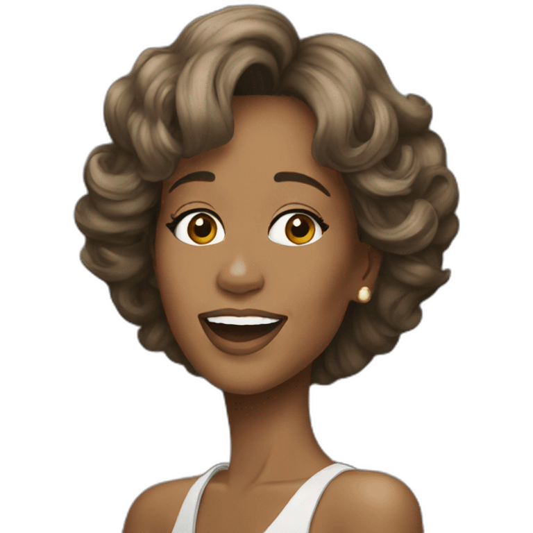 Whitney Houston emoji