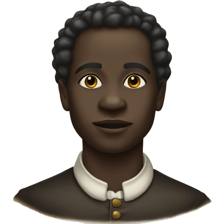 African from the 1800s in the south emoji