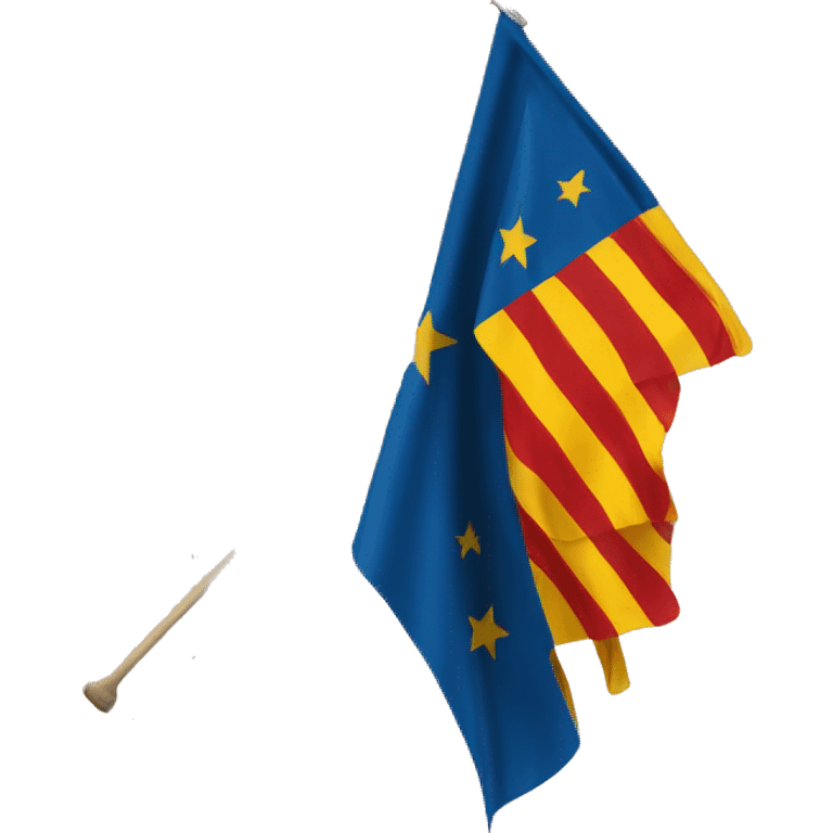 bandera catalana emoji