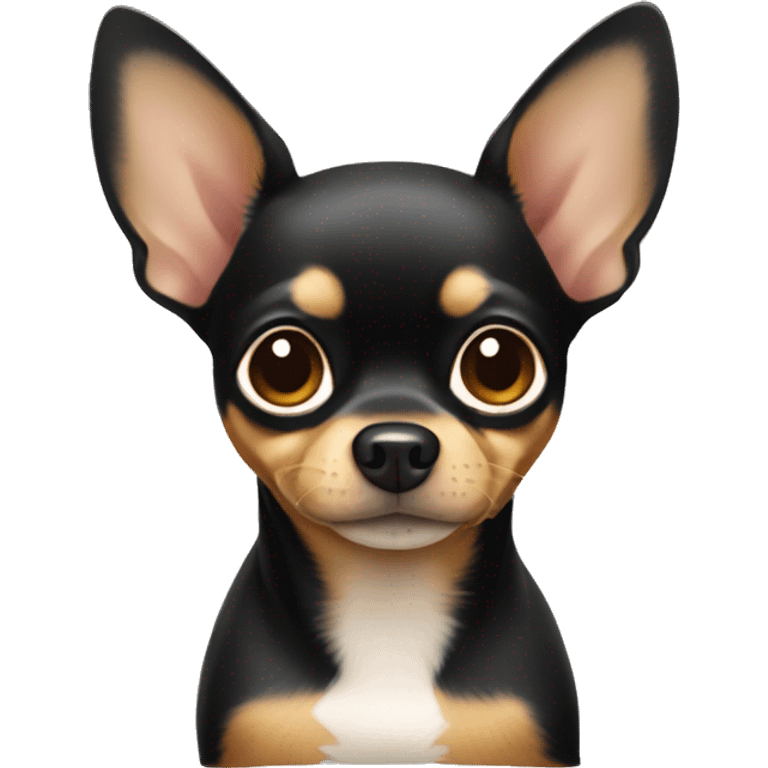 black and tan chihuahua emoji