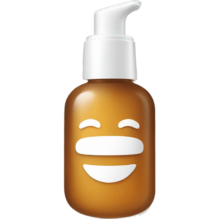 Skincare bottle emoji