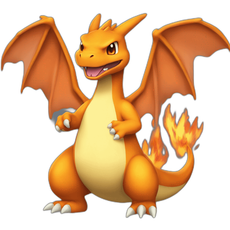 charizard-wing-blue-tall-front-stand-up-fire emoji