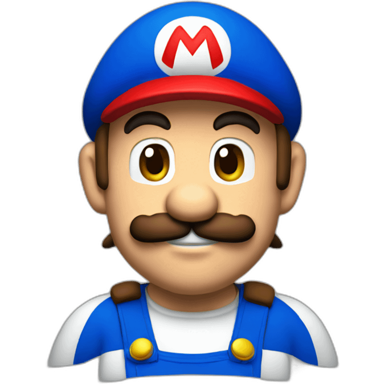 Mario without theeth emoji