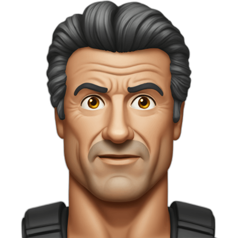 sylvester stallone emoji