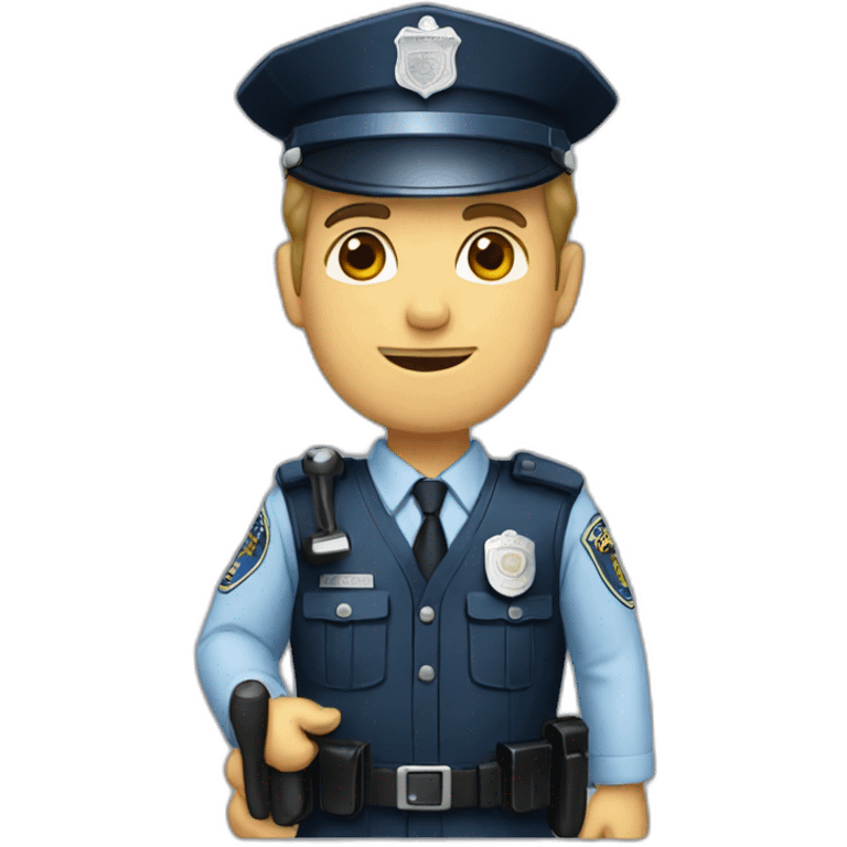 Police for man emoji