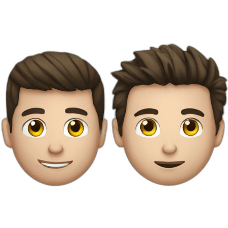 Messi et Ronaldo  emoji