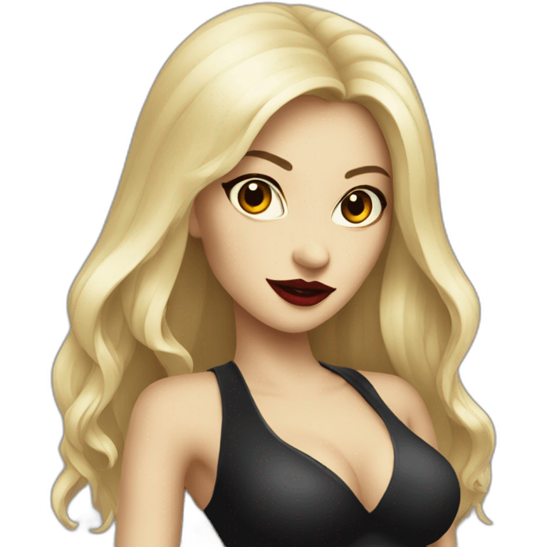 sexy female vampire emoji