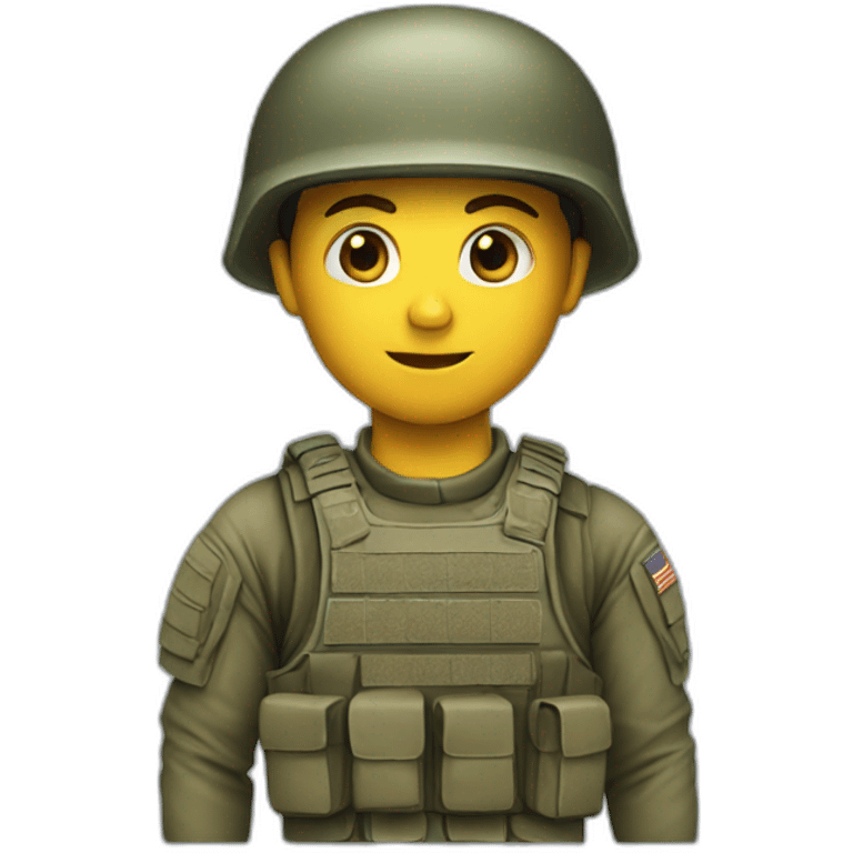 Special force soldier emoji