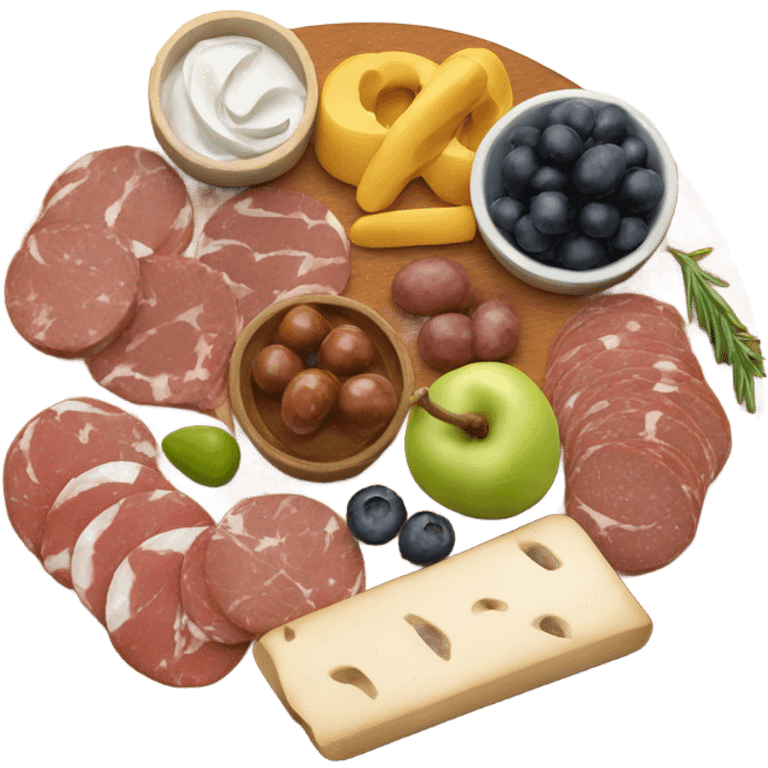 Charcuterie board  emoji