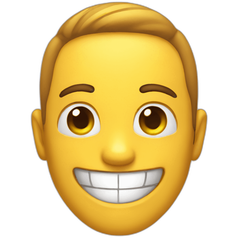 Emoji Smile Happy Yellow emoji