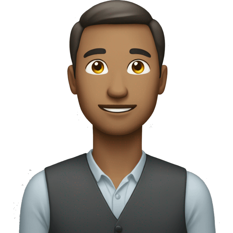 man working in an office emoji