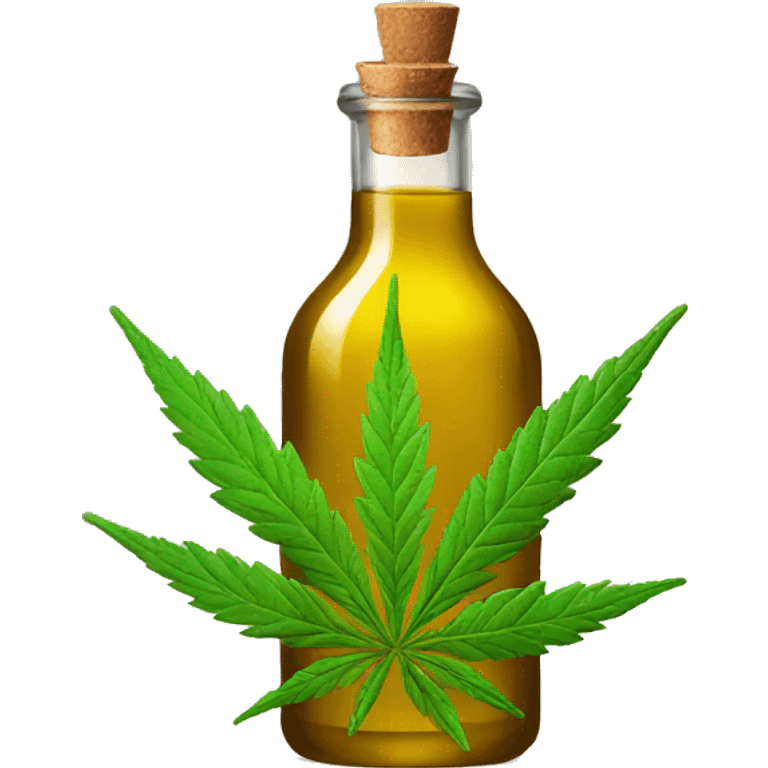 aceite cannabis emoji