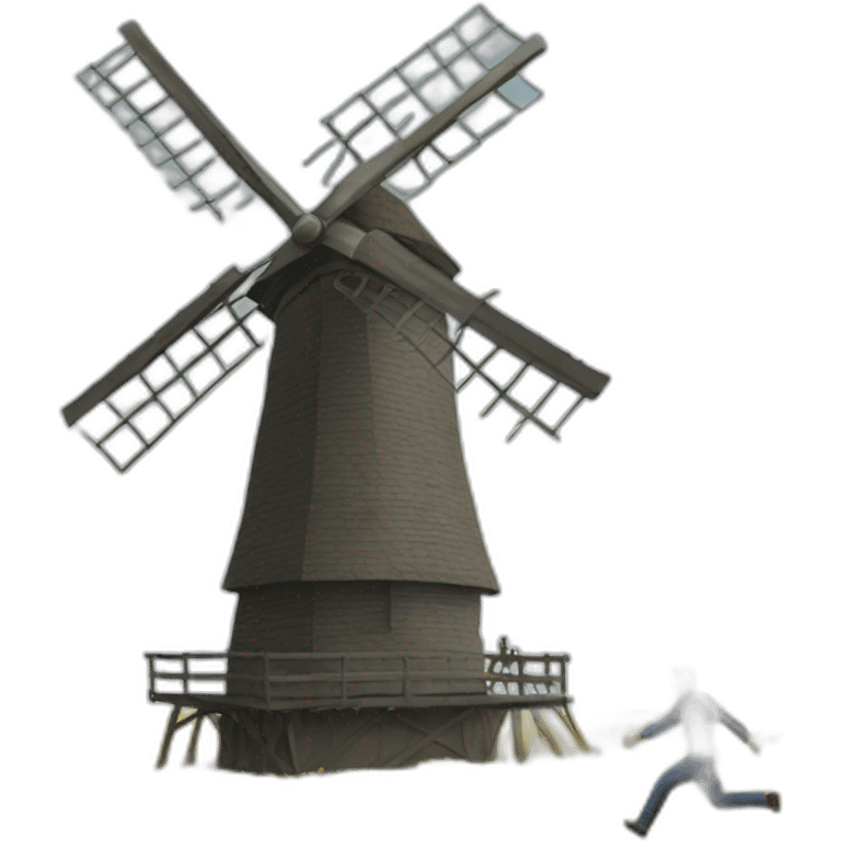 windmill topples a man to death emoji