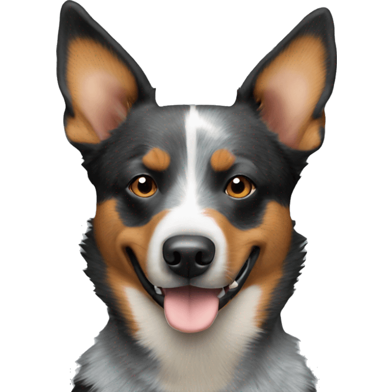 Australian cattle dog emoji