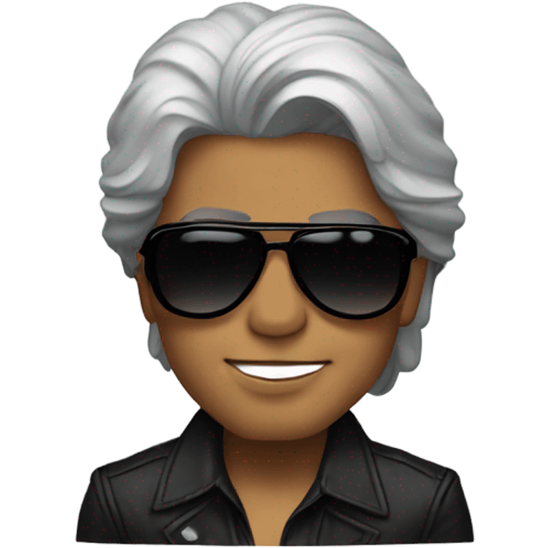 Michael Jackson in shades emoji