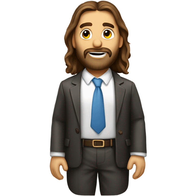 Jesus Christ accountant emoji