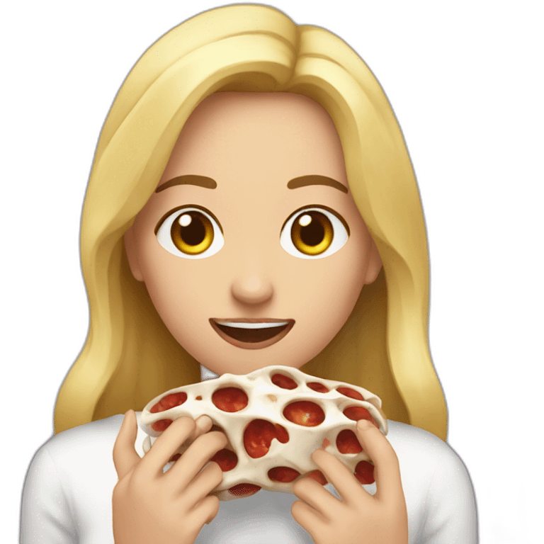 Holly willougby eating bones emoji