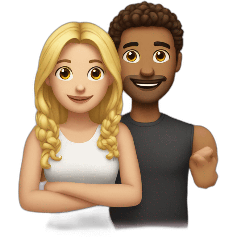 Me and him emoji