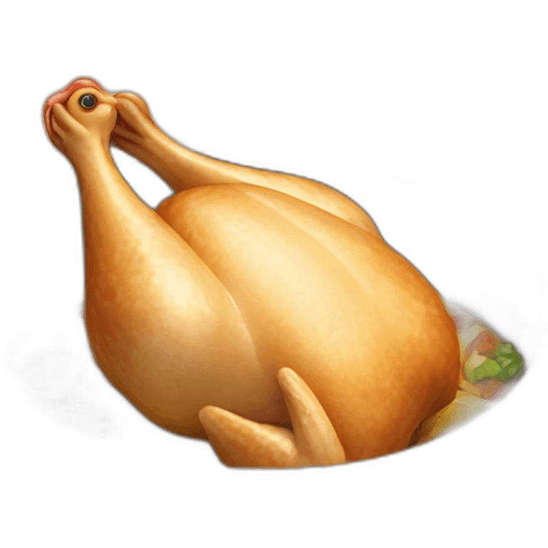 Cooked Chicken emoji