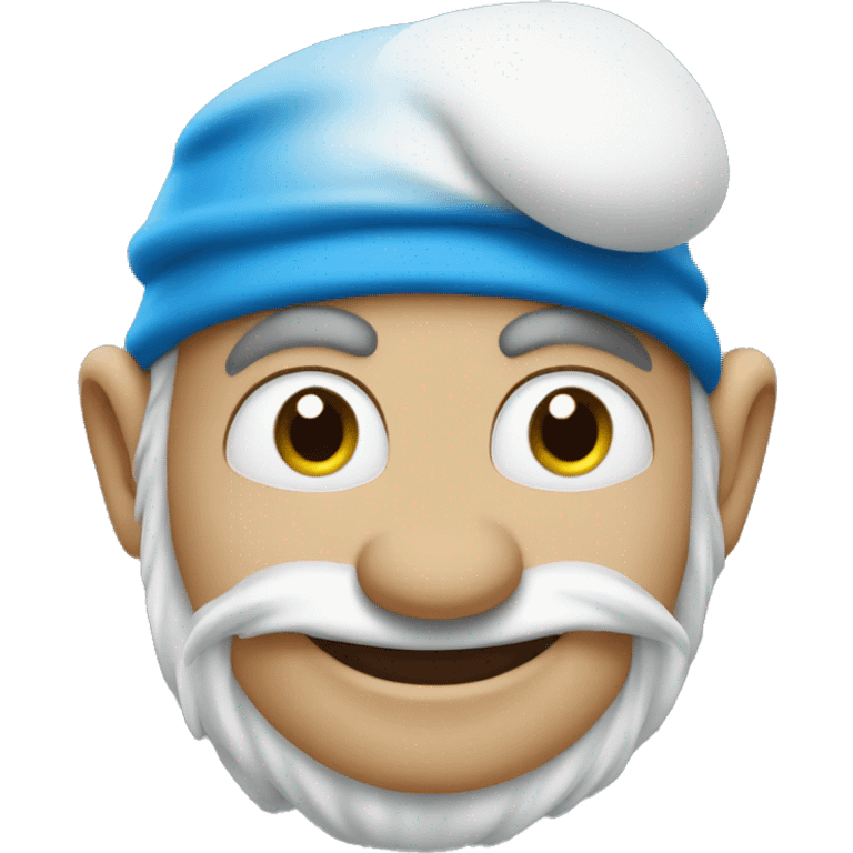 Smurf emoji