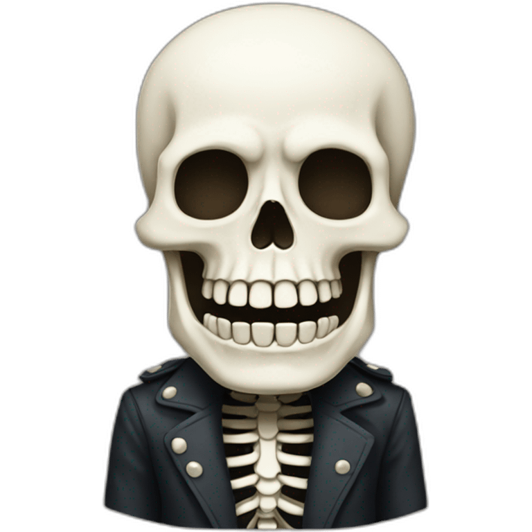 Sans the skeleton emoji