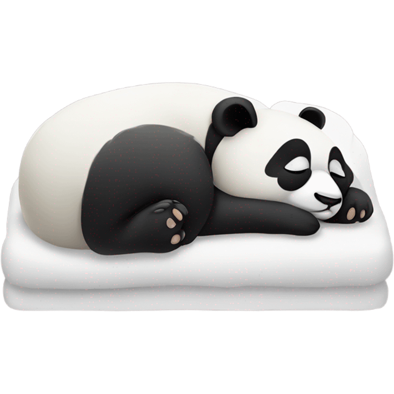 Panda sleeping  emoji