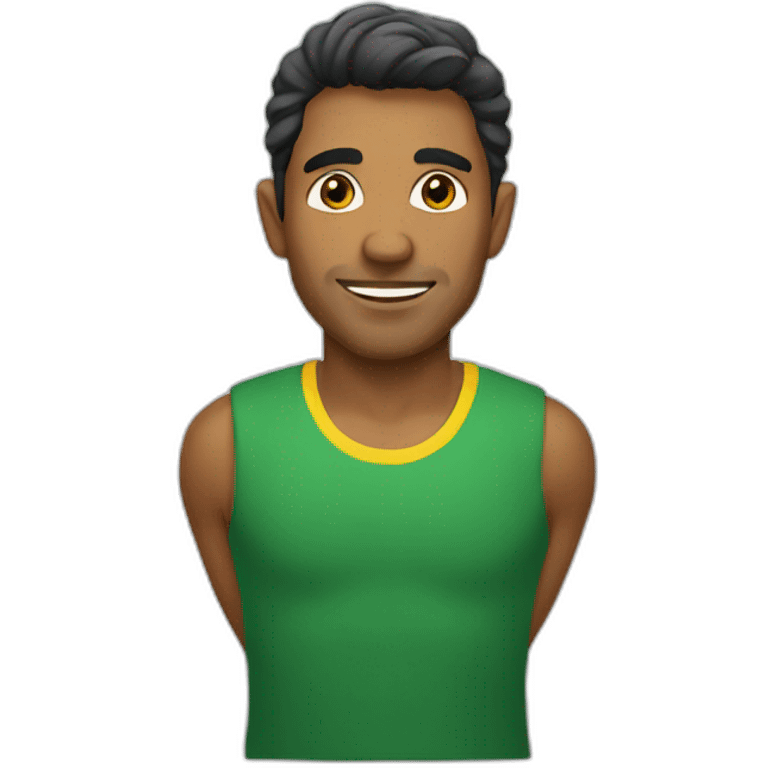 Brazilian man emoji