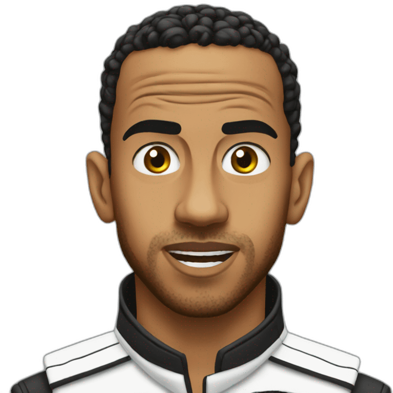 lewis hamilton mad emoji