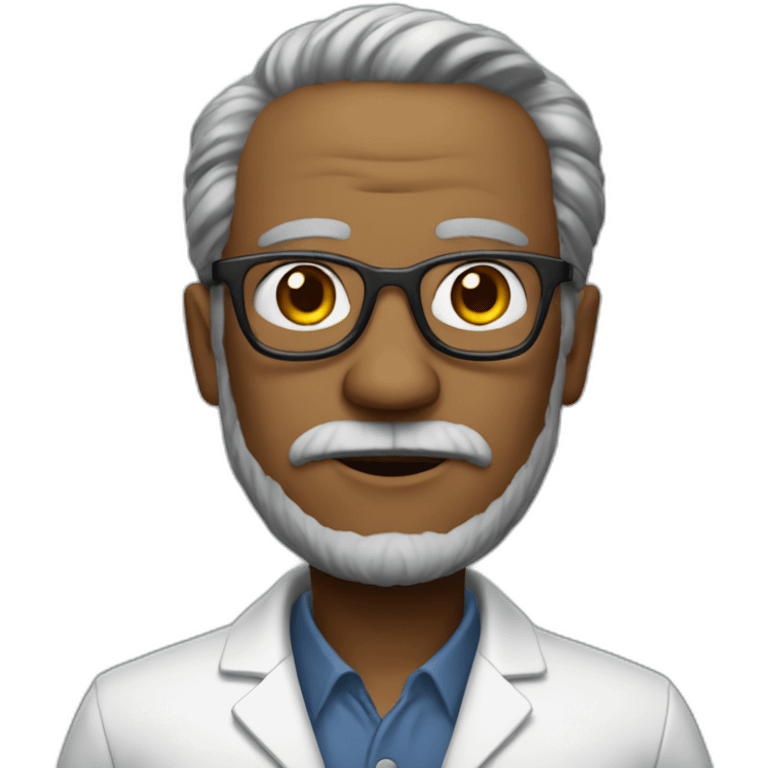 Professor from the series La Casa Robot emoji