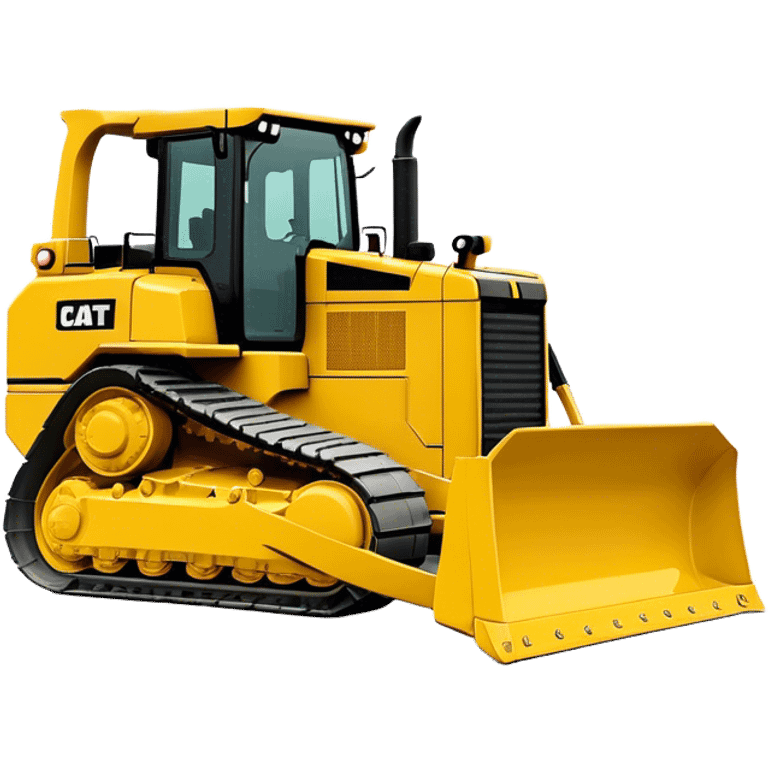 Bulldozer - CAT D6T (Model Year: 2021) (Iconic colour: Yellow) emoji